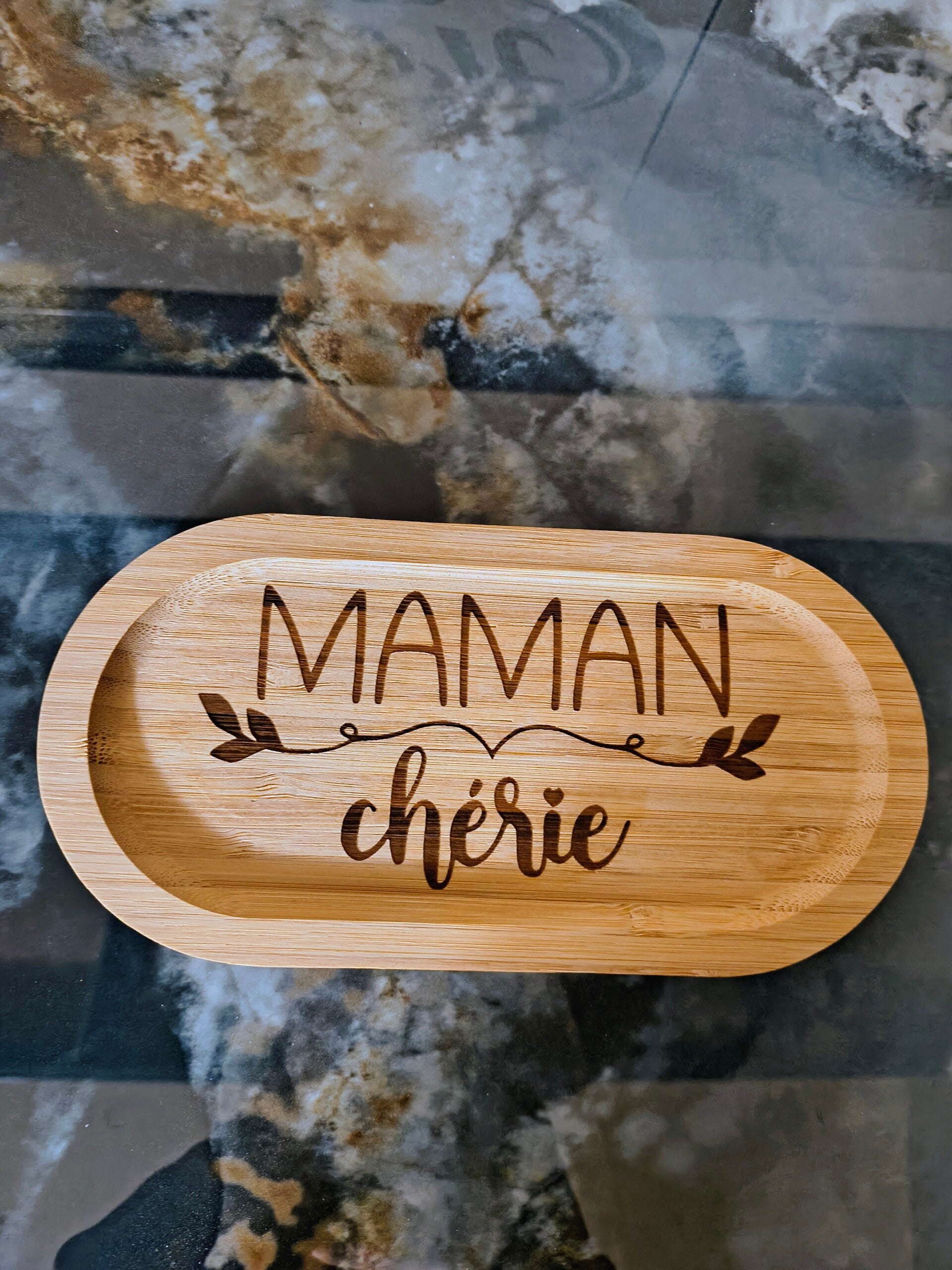 Plateau de présentation - Maman Chérie