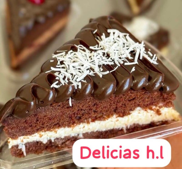 Porción tarta chocolate