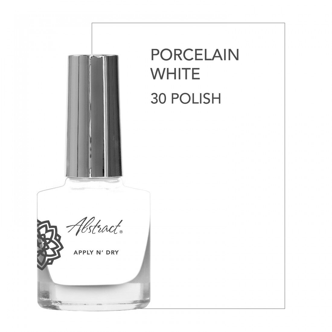 Apply N' Dry Porcelain White