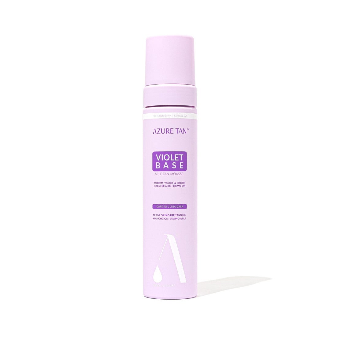 Zelfbruinende mousse - Violet Base - donker tot ultra donker