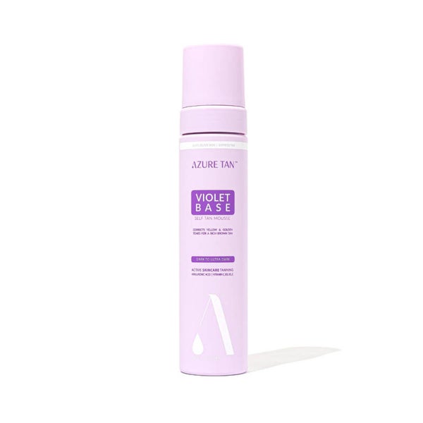 Zelfbruinende mousse - Violet Base - donker tot ultra donker