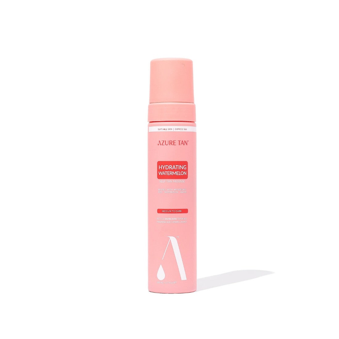 Zelfbruinende mousse - Hydrating Watermelon - medium to dark