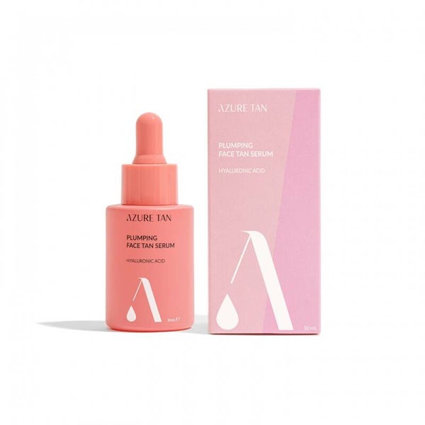 Plumping face tan serum