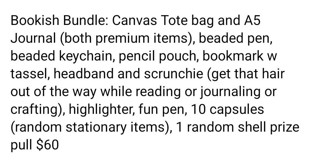 Bookish Bundle