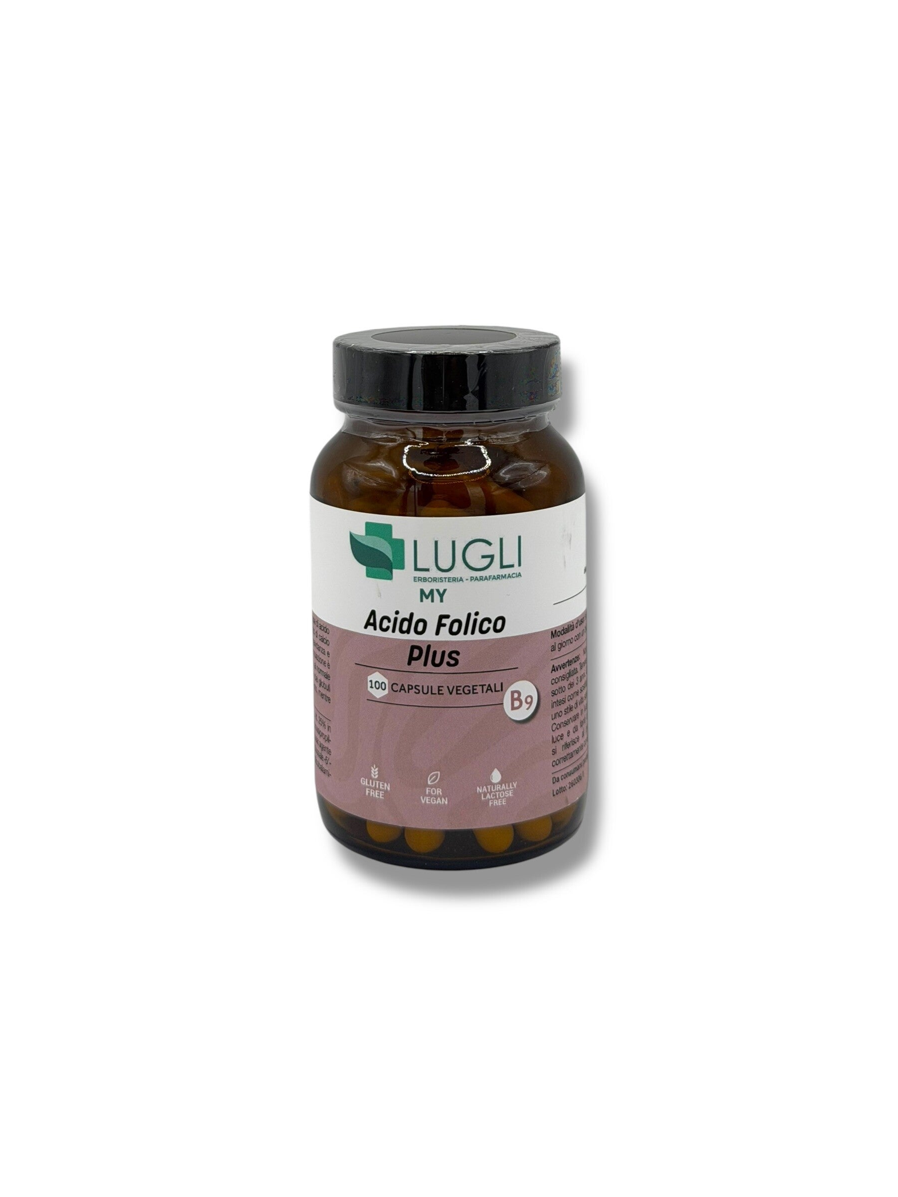 My Acido Folico Plus 100 Capsule Vegetali B9 per Sostenenza Nutrizionale