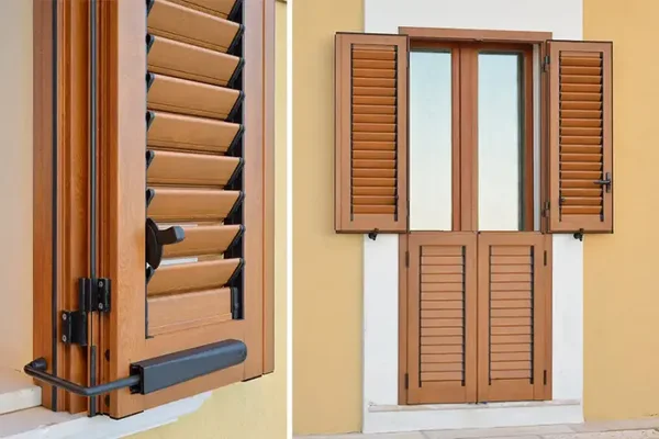 PERSIANA IN ALLUMINIO ORIENTABILE CON TELAIO