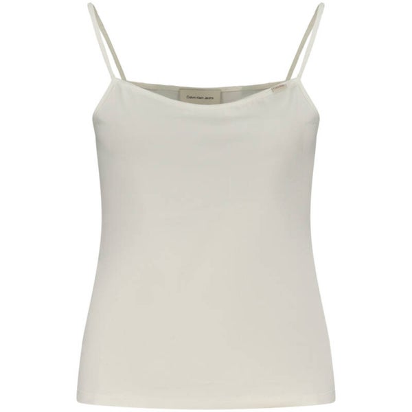 Calvin Klein Jeans Spaghettitop Dames – Wit
