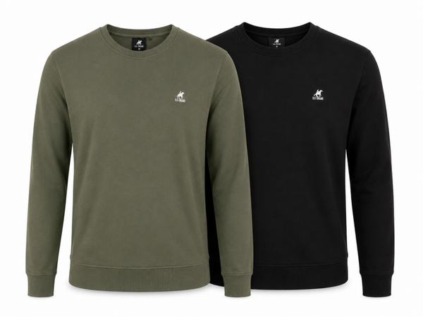 U.S. Grand Sweater 2 Pack - Heren - Black, Green