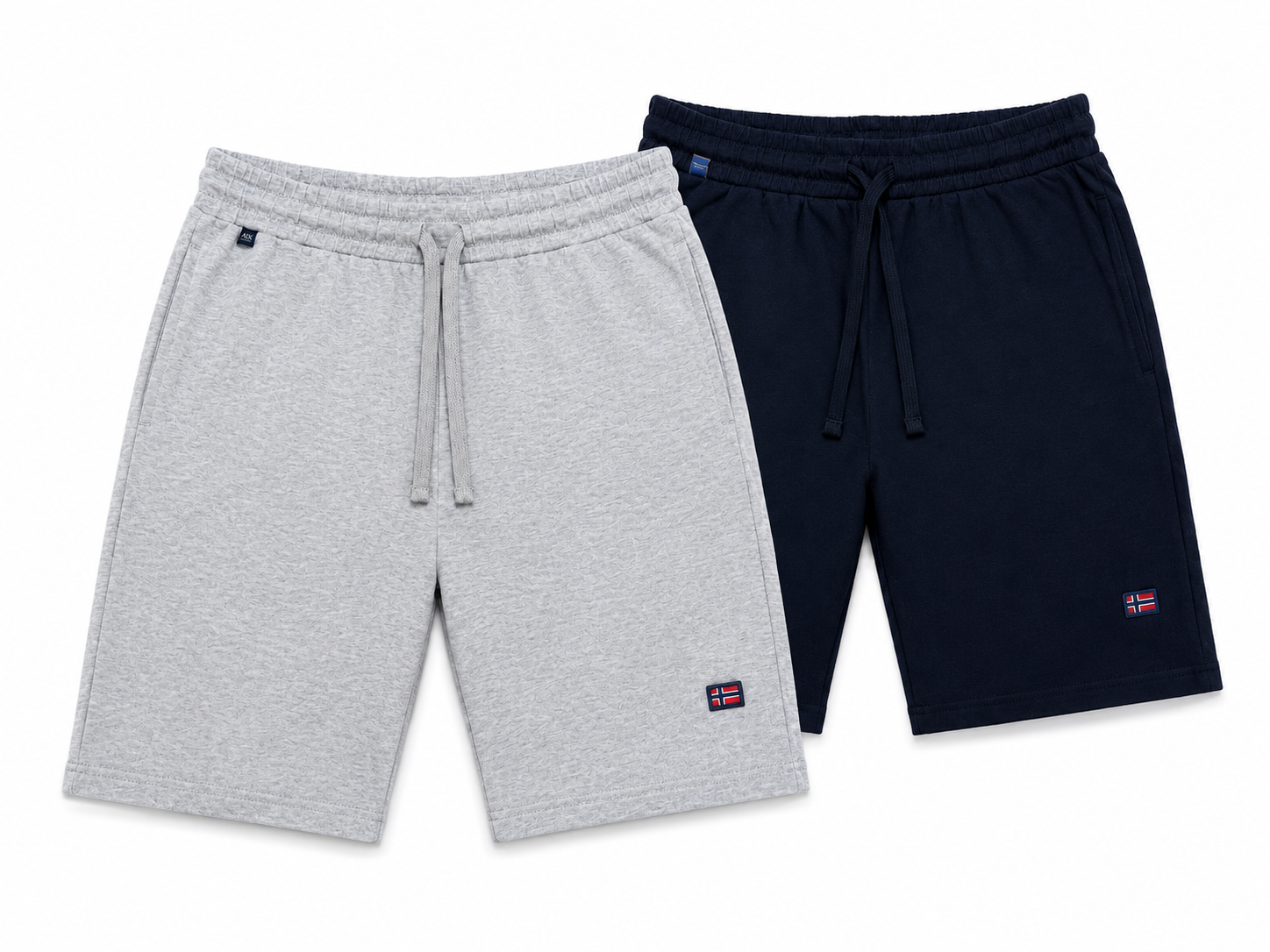 Norway 1963 Short 2 Pack- Heren - Black & Grey