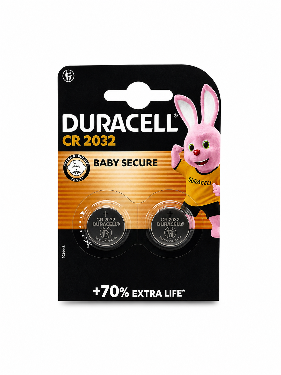 Duracell cr2032 2 stuks knoopcel batterijen