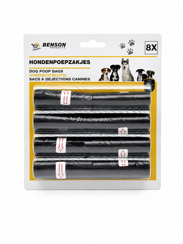 Hondenpoepzakjes 8 x rol 15