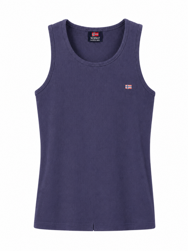 Norway 1963 Tank Top Dames – Navy Blauw