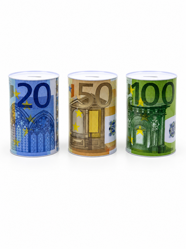 Spaarpot euro design M