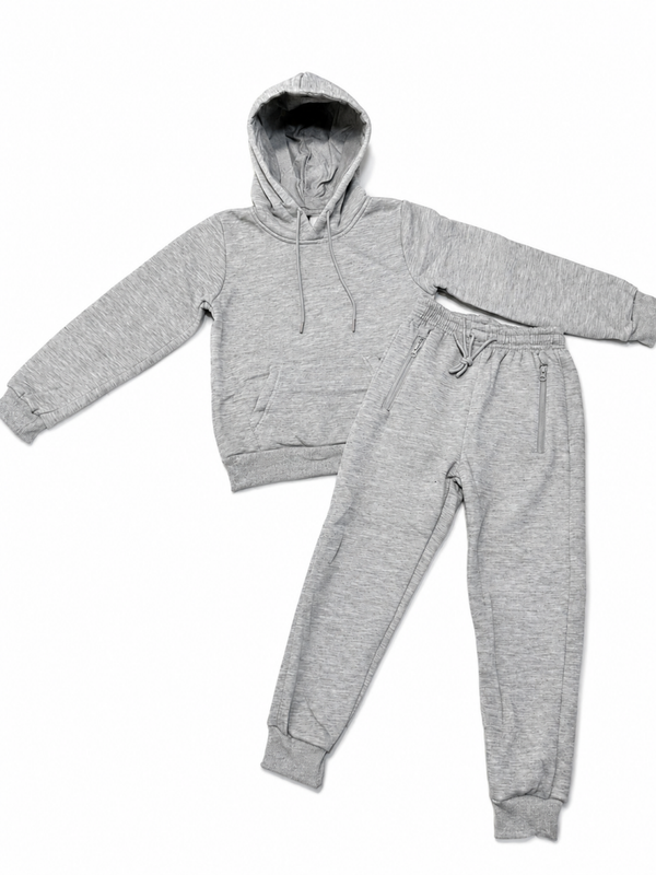 Hoodie - jogging set Kids, Grijs