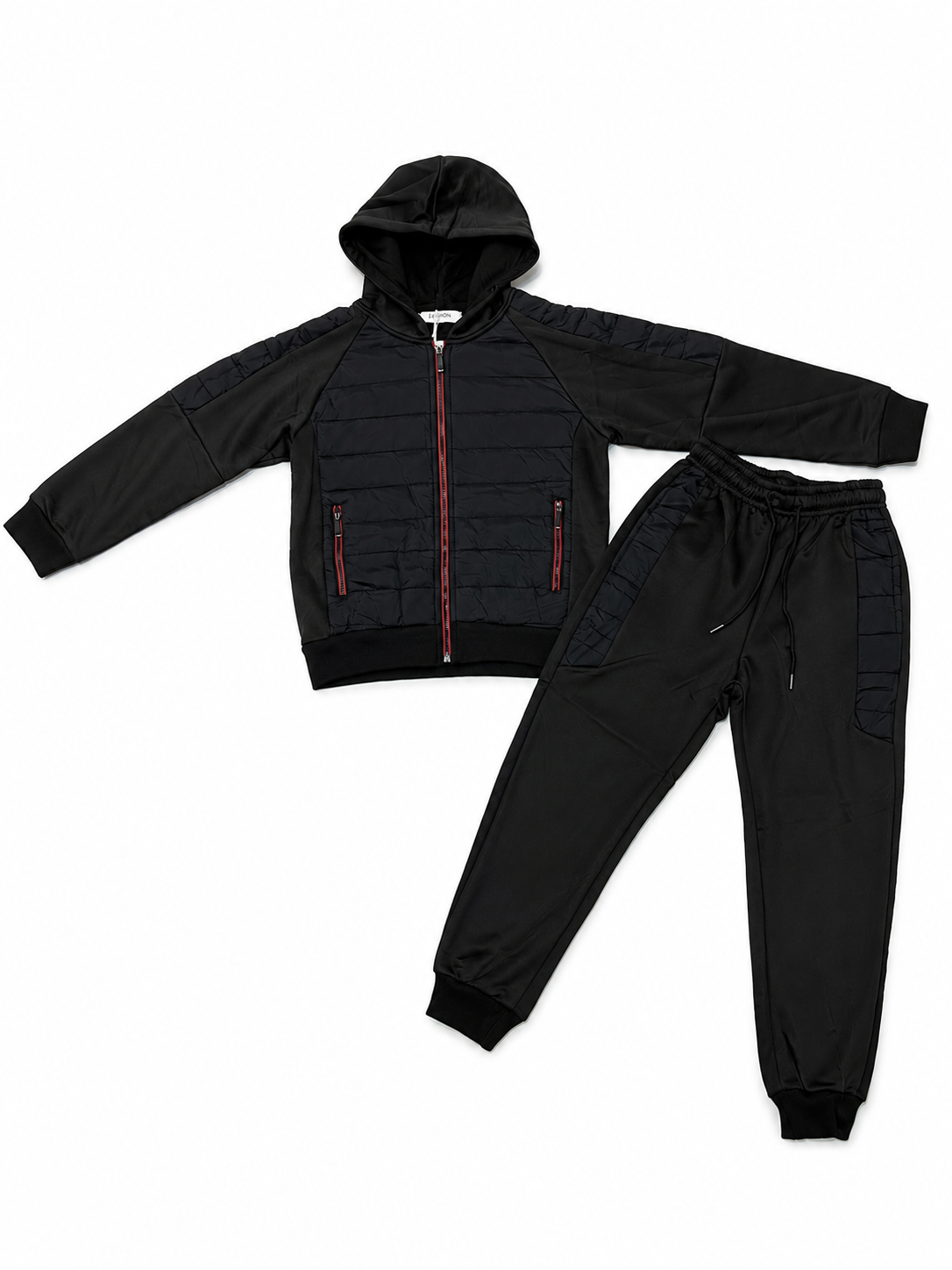 Training Joggingpak Zwart Kids Jongens
