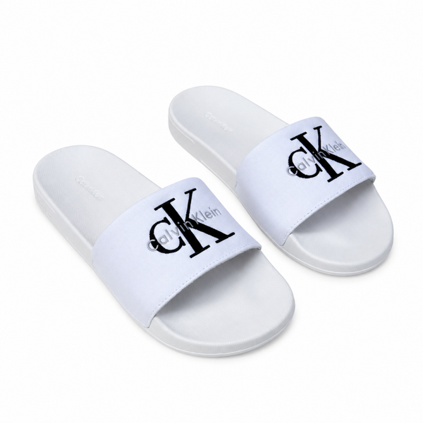 Calvin Klein Slippers Heren – Wit