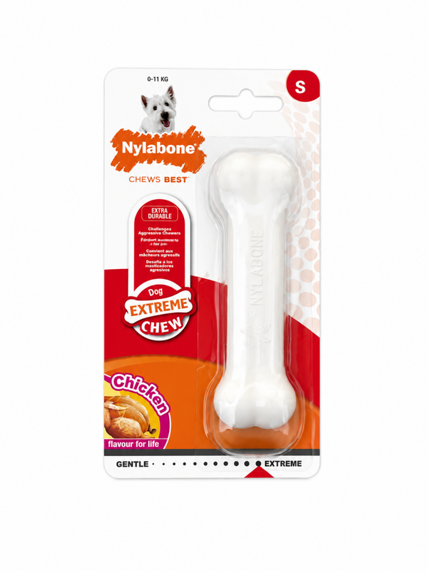 Nylabone Extreme Chew Bot S – Kipsmaak