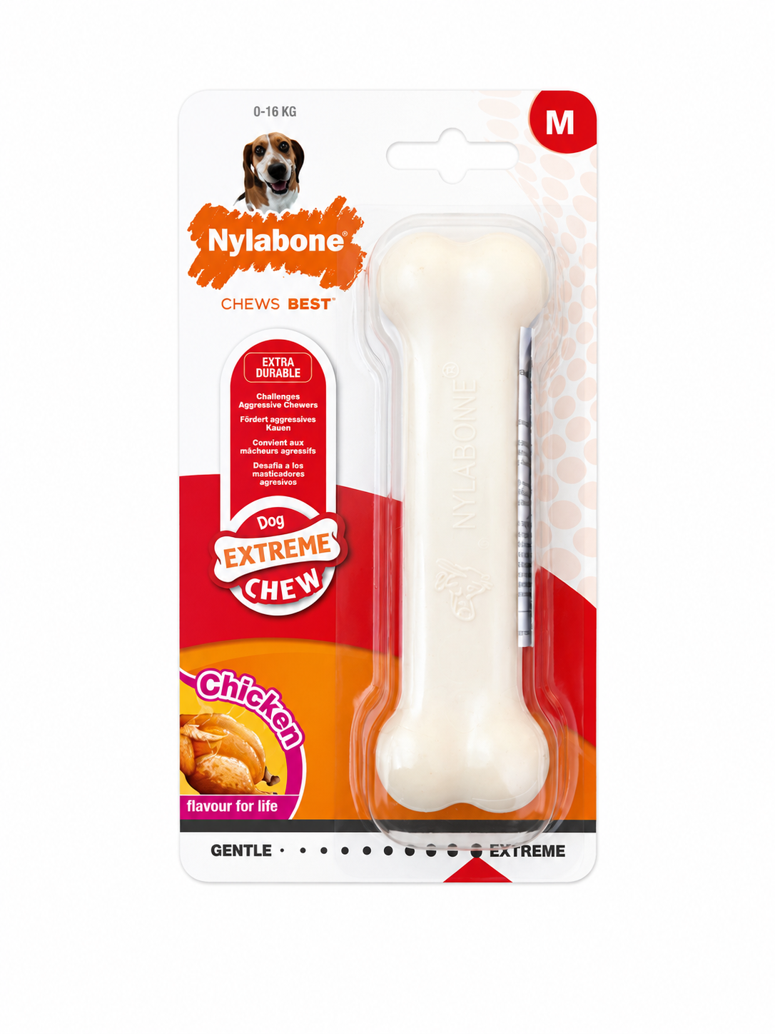 Nylabone Extreme Chew Bot M – Kipsmaak