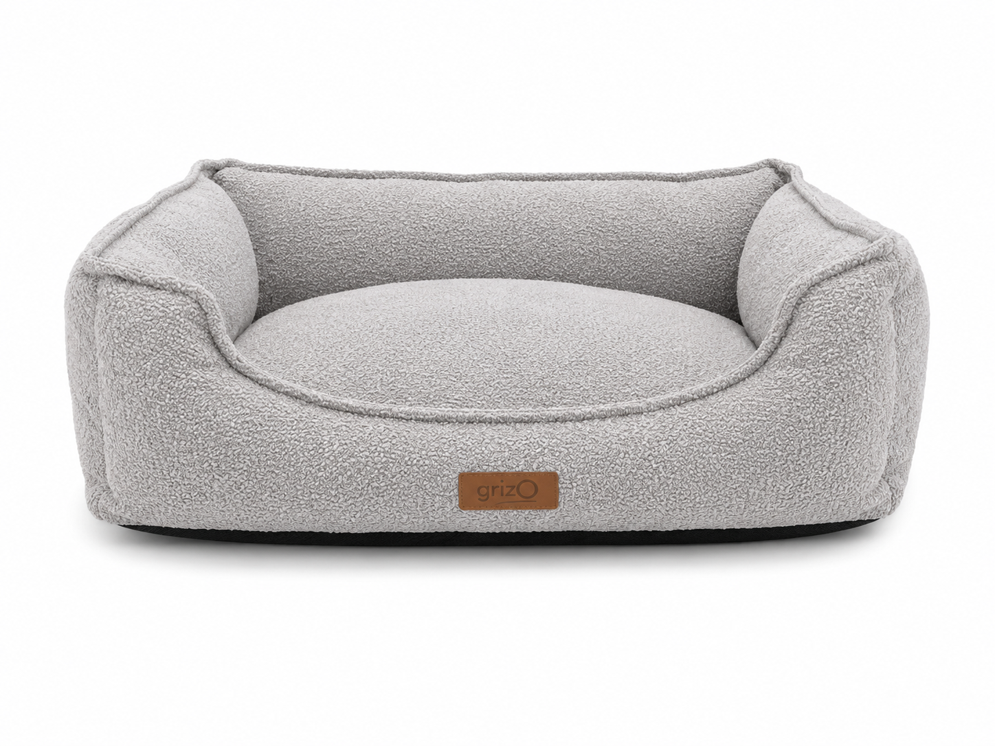 Hondenmand grijs 65 x 55 cm afneembare hoes