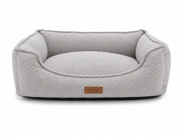 Hondenmand grijs 65 x 55 cm afneembare hoes