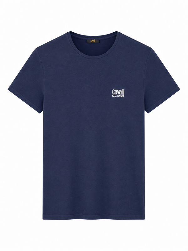 Cavalli Class T-Shirt Navy Blue