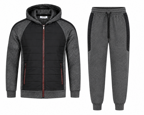 Training Joggingpak Grijs/Zwart Kids