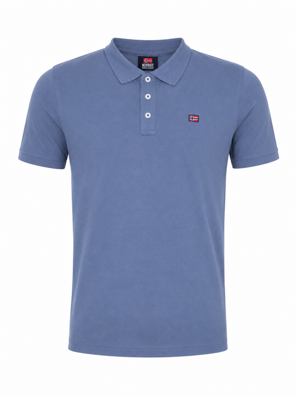 Norway 1963 Polo Heren – Blue Denim