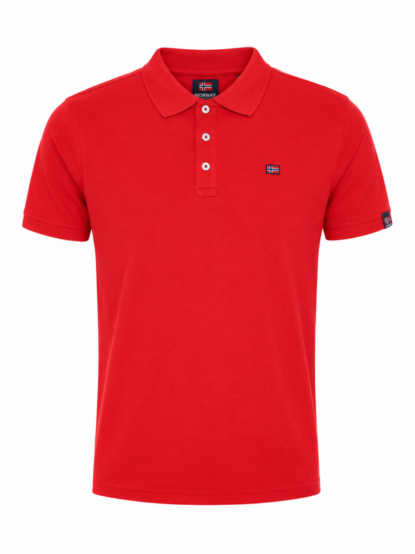 Norway 1963 Polo Heren – Rood