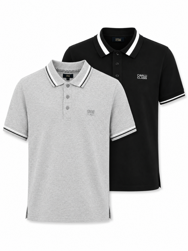 Cavalli Class Polo Shirt Voordeelbundel