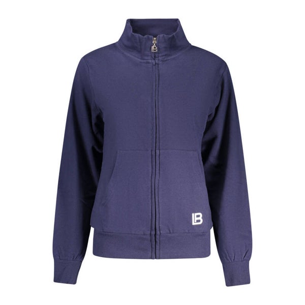 Laura Biagiotti Sweater met Rits Dames – Blauw