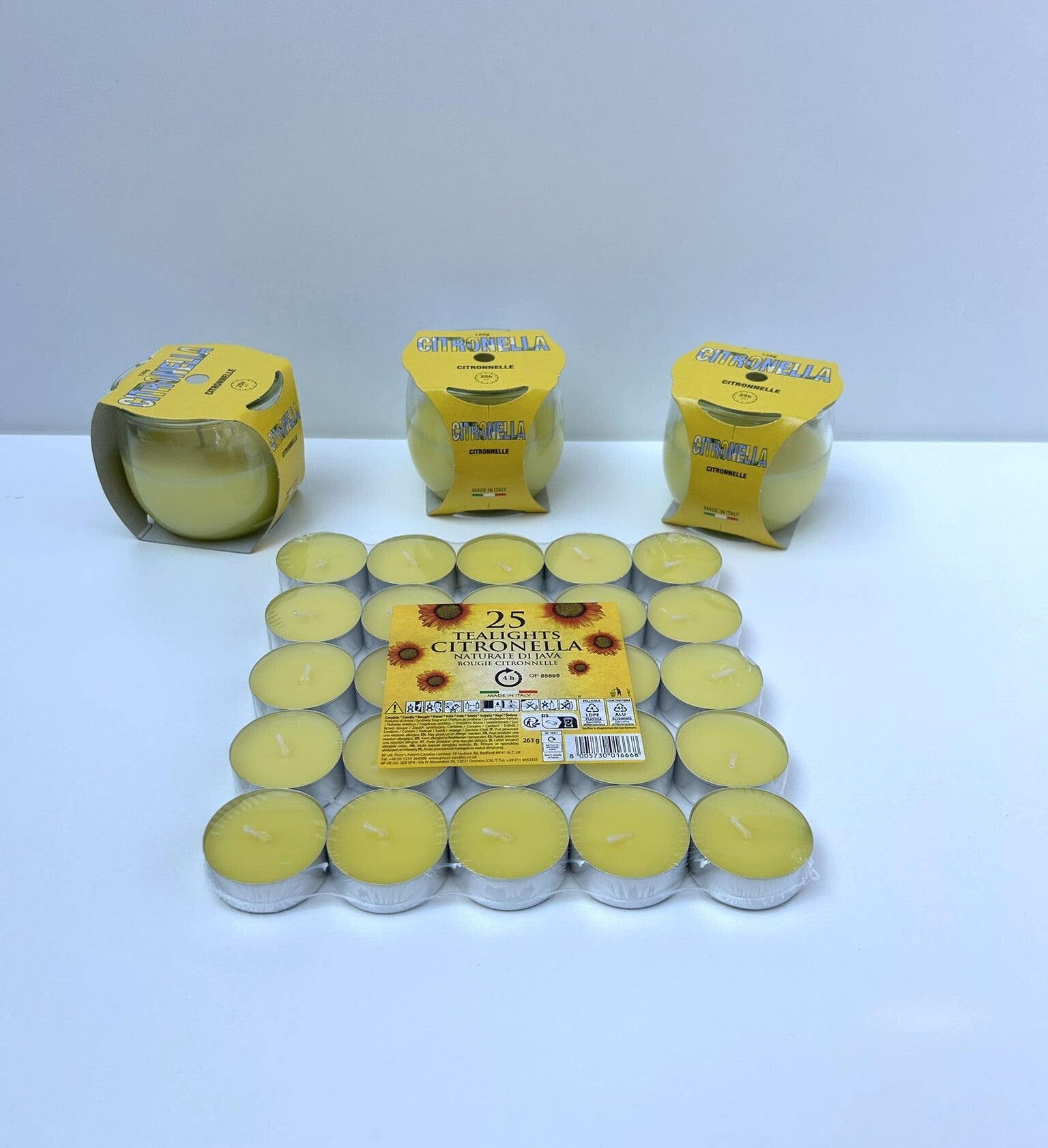 Set Citronella Kaars