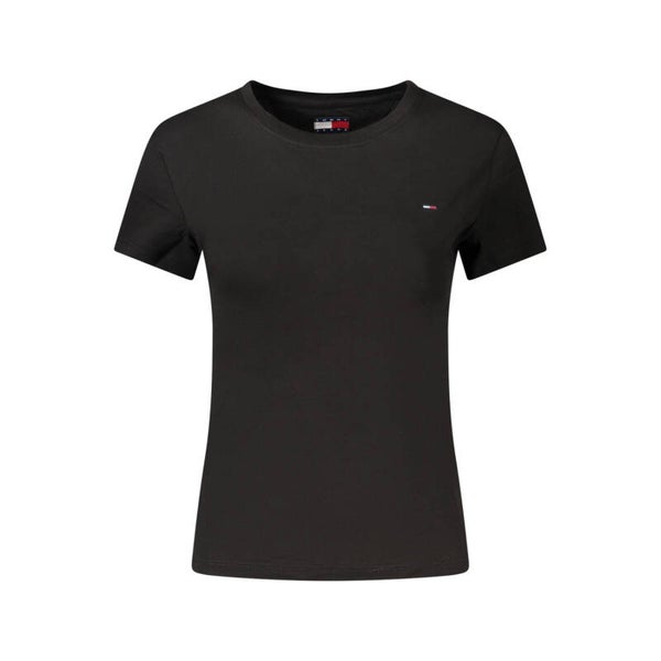 Tommy Jeans T-Shirt Dames – Zwart
