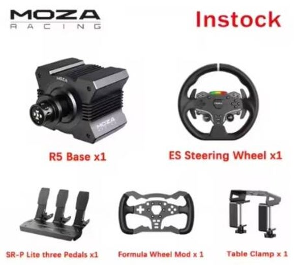 MOZA Racing R5 Bundle Kit 4