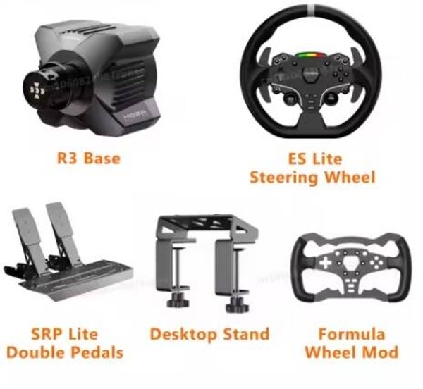 MOZA RACING R3 PC Kit 3