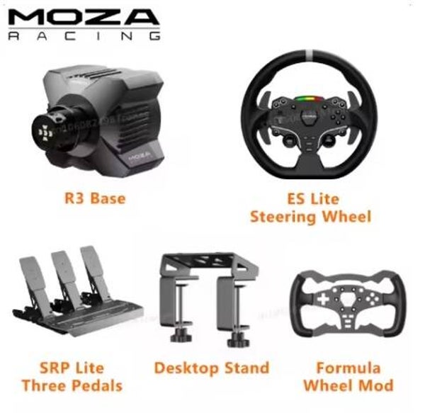 MOZA RACING R3 PC Kit 4