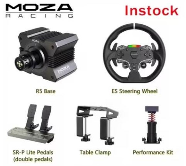MOZA Racing R5 Bundle Kit 6