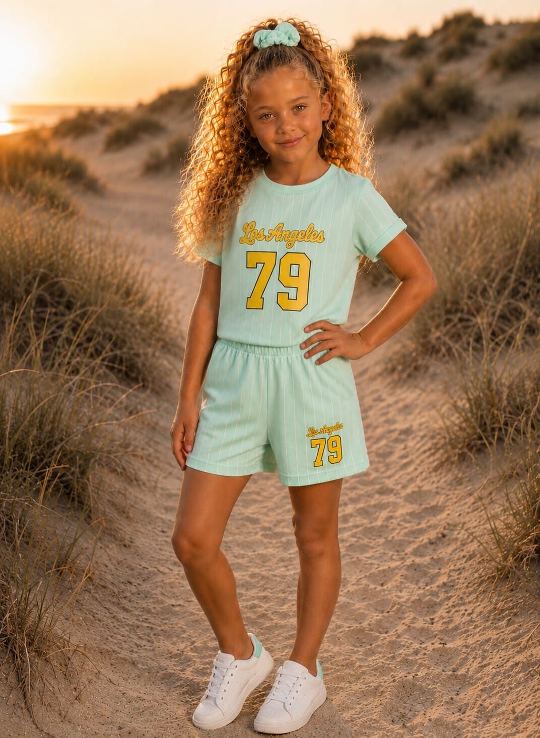 Mintgroene Meisjes Set 79