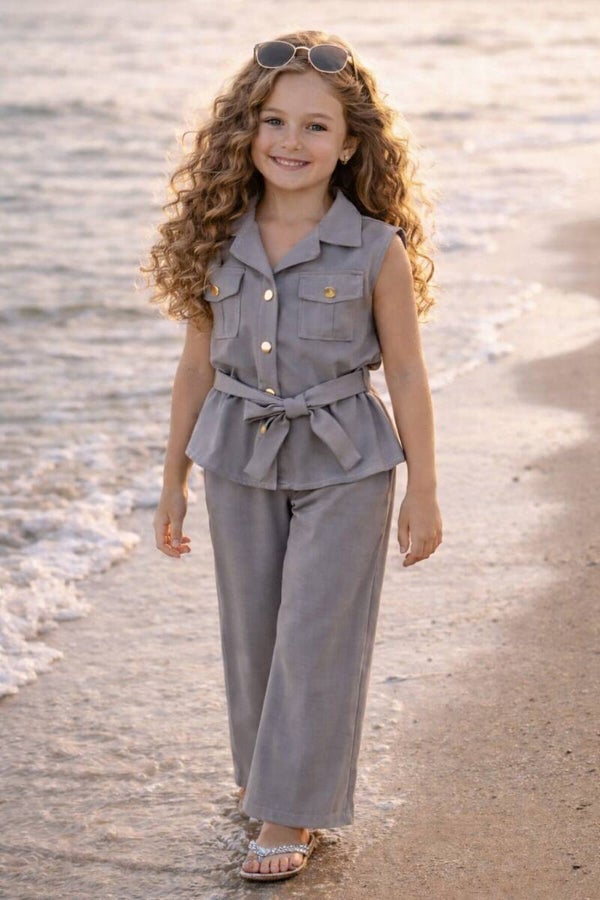 Ocean Breeze Outfit- Grey