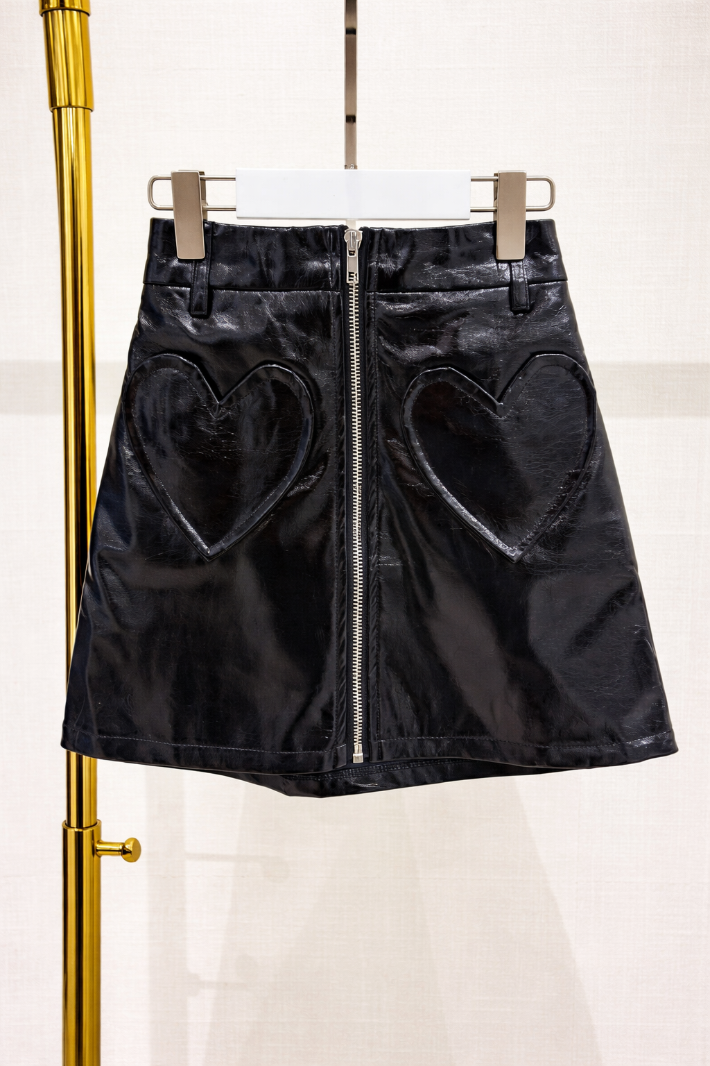 Love Leather Skirt Black 🖤