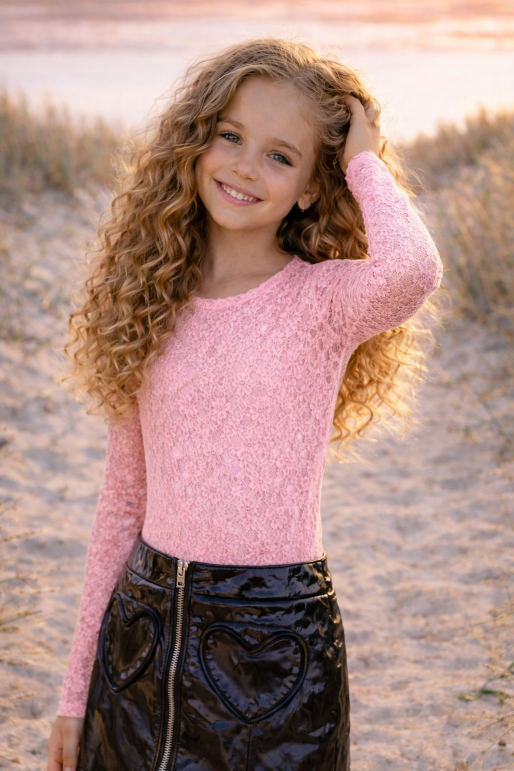 Roze Lace Dreams Bodysuit