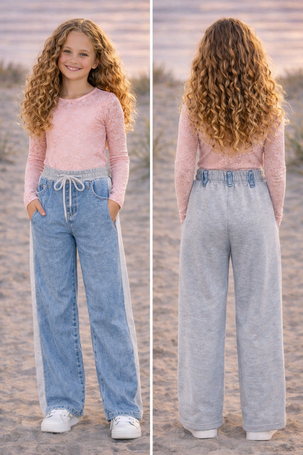 Comfy Denim Joggingbroek