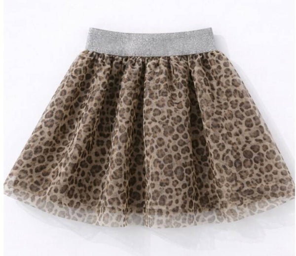 “Panter Tule Rokje met Glitter Tailleband