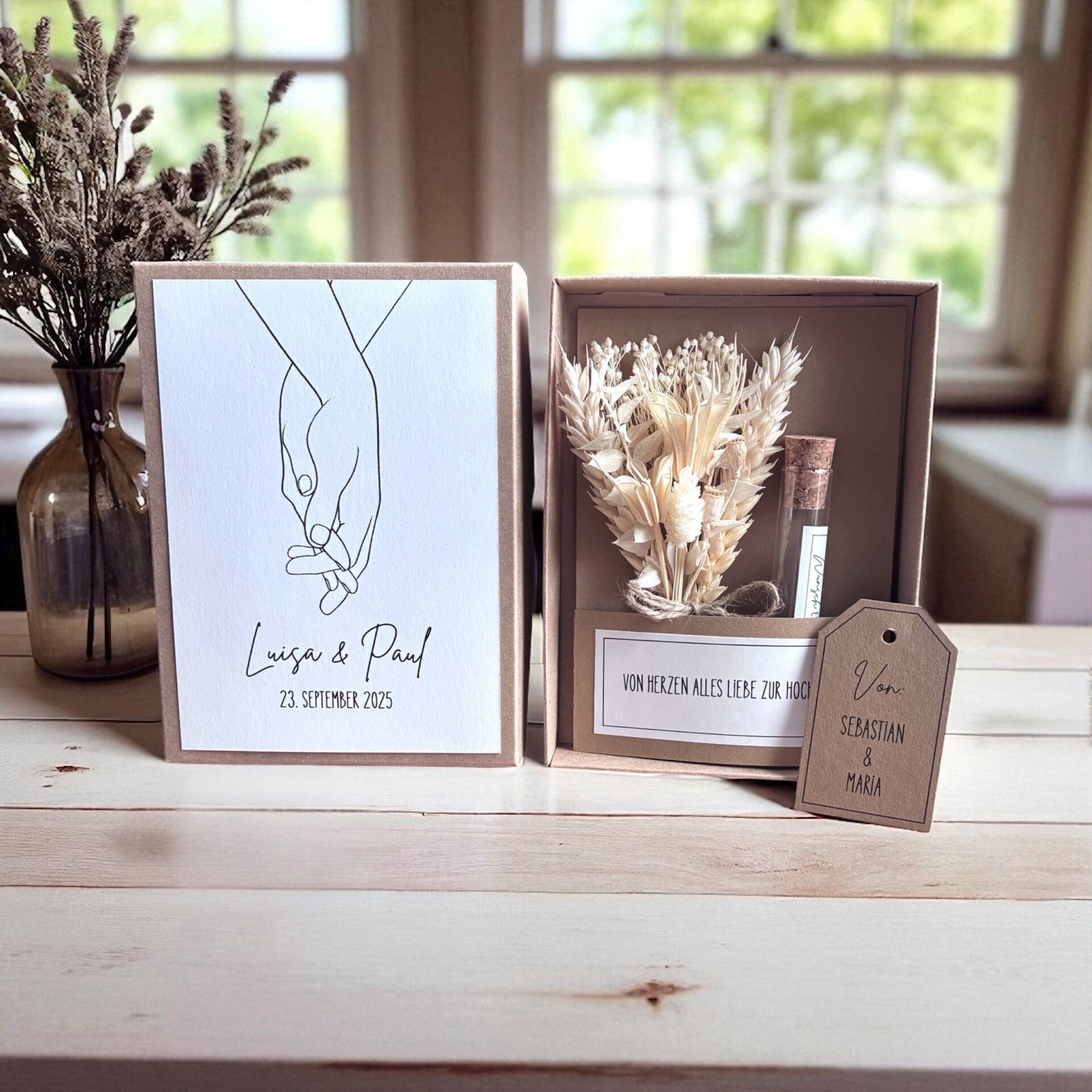 Personalisiertes Geldgeschenk zur Hochzeit -