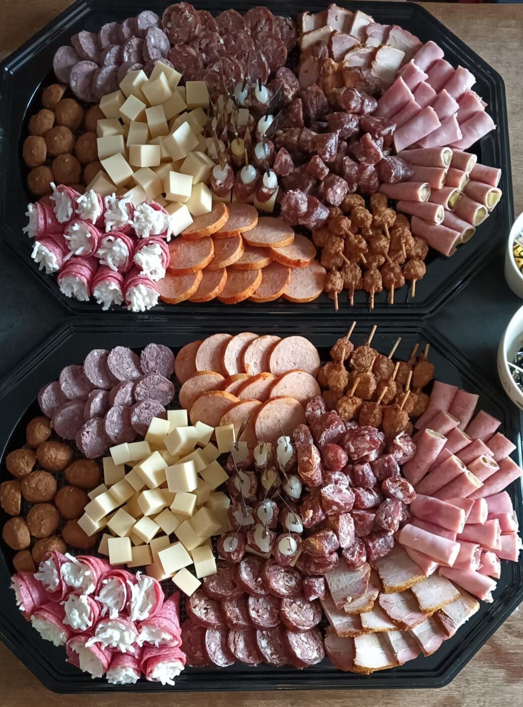 Hapjesschaal 100 stuks