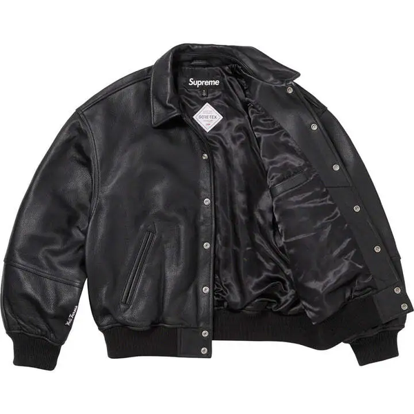 Supreme leather jacket 1