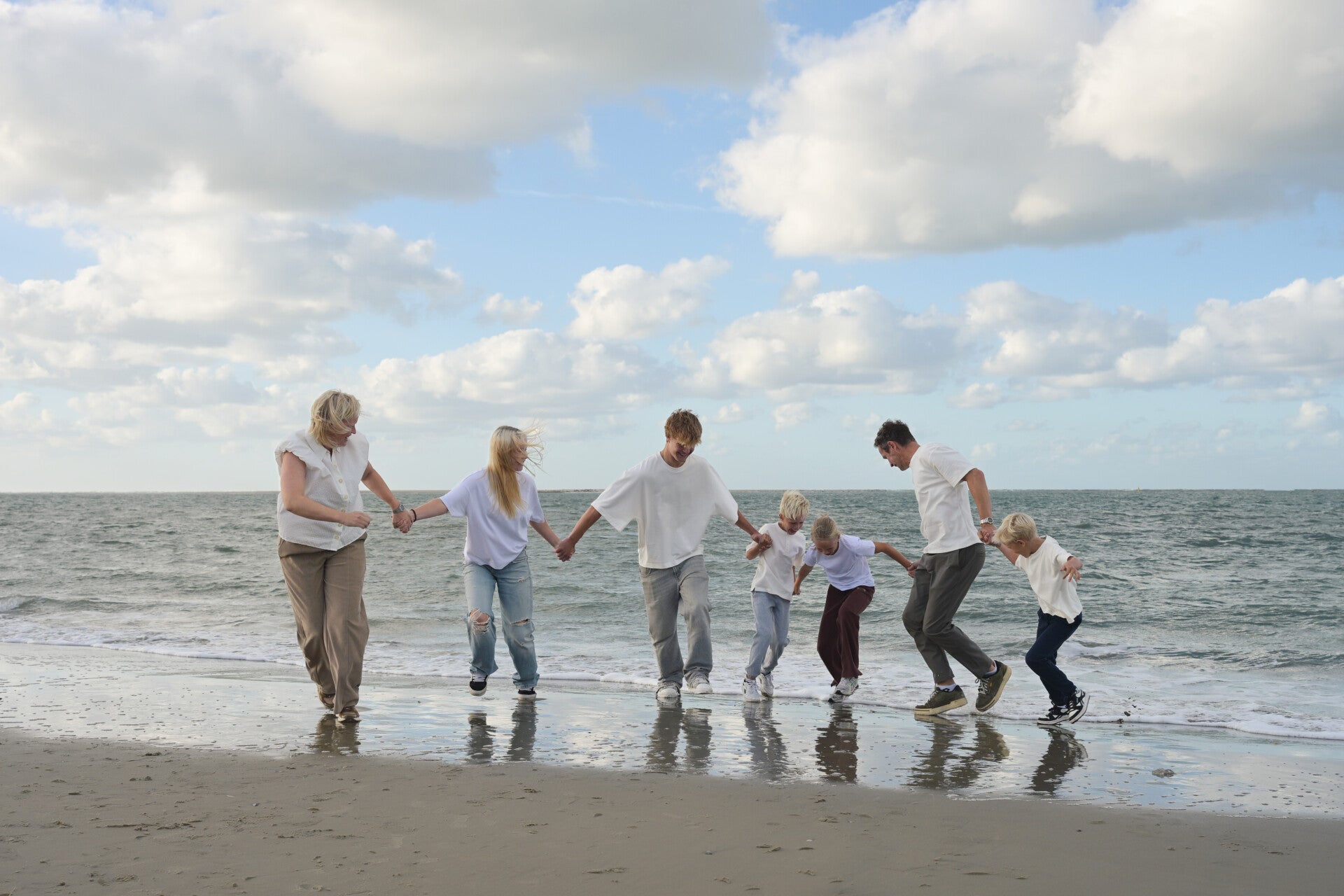 gezinsfotografie strand Scheveningen