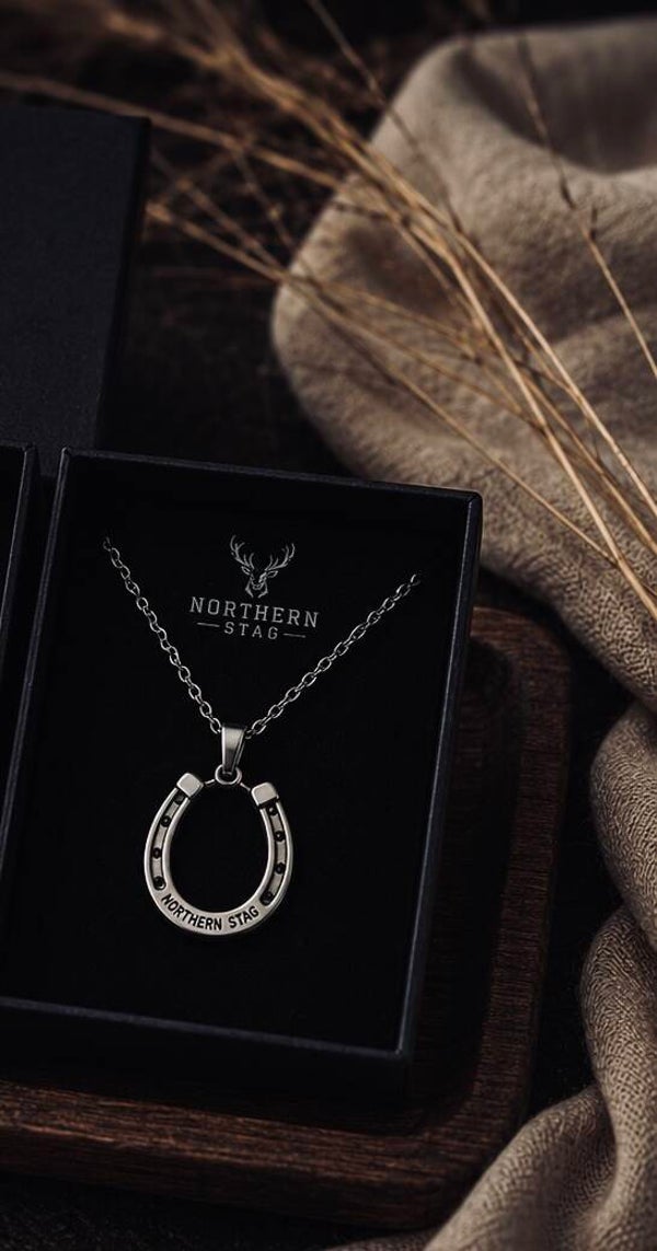 COMING SOON Stainless N.S Horseshoe Pendant