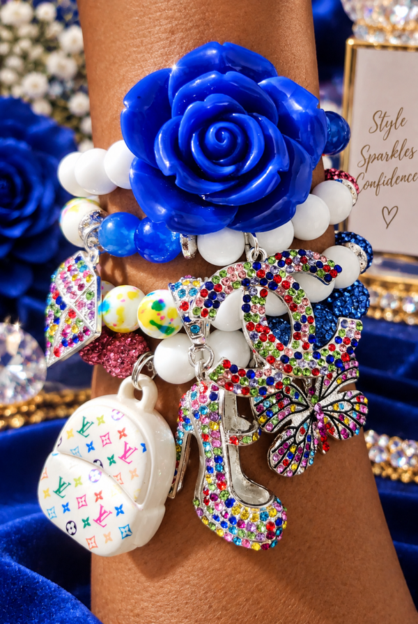 Blue Flower (4 stack)
