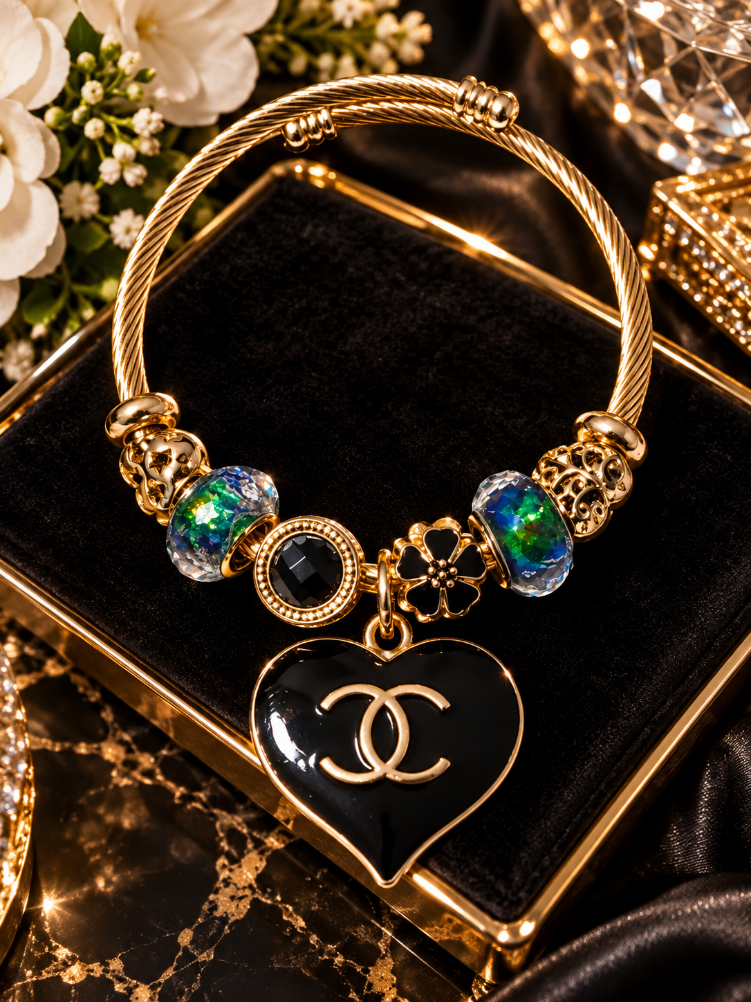 Black & Gold Pandora CC
