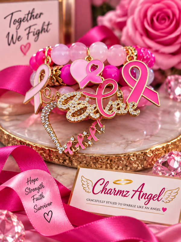 Breast Cancer Believe (3 stack)